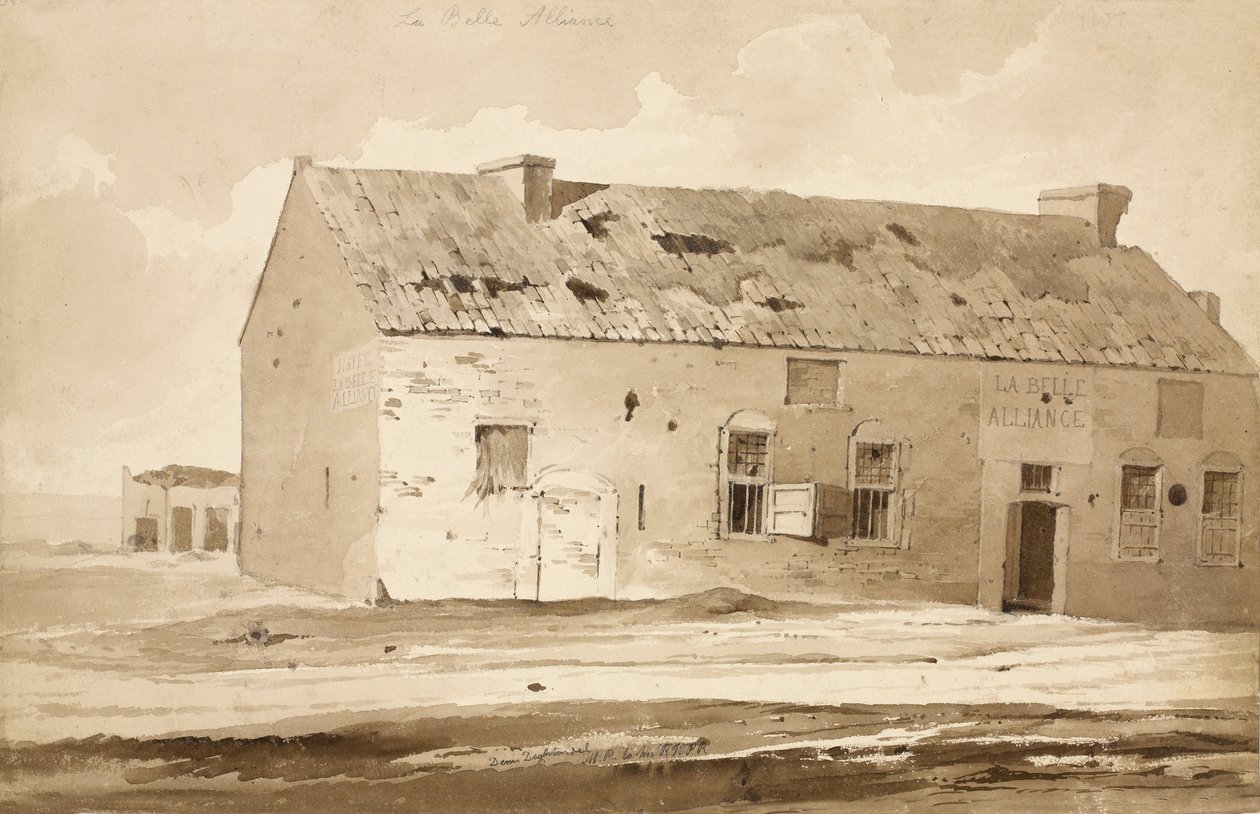 No 6 La Belle Alliance, 1815 by Denis Dighton
