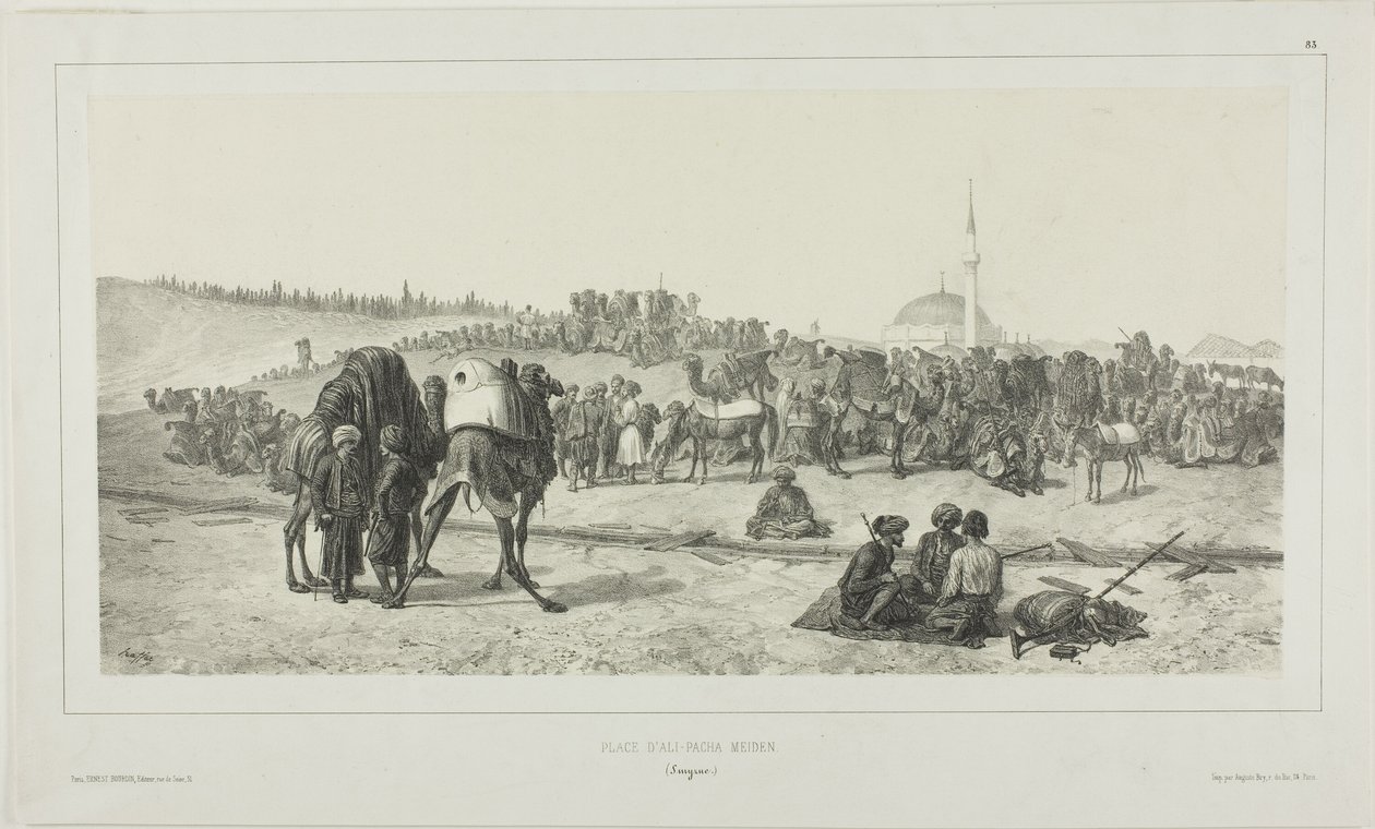 Ali-Pacha Meiden, Smyrna by Denis Auguste Marie Raffet