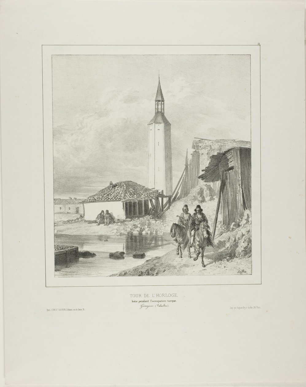 Turn by the Belltower, Framework Pending the Turkish Occupation by Denis-Auguste-Marie Raffet