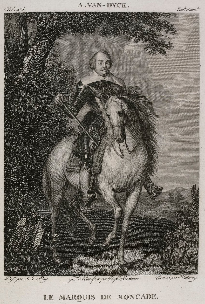 The Marquis of Moncade by Denis Sebastien Leroy