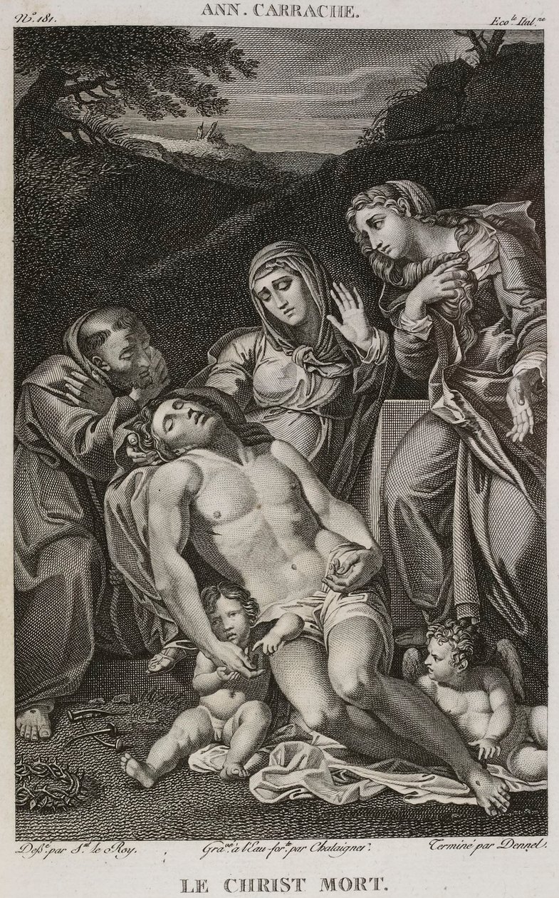 The Dead Christ by Denis Sebastien Leroy