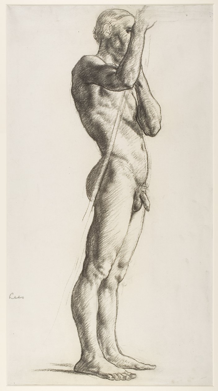 A Study of a Male Figure, 1906 by Derwent Lees