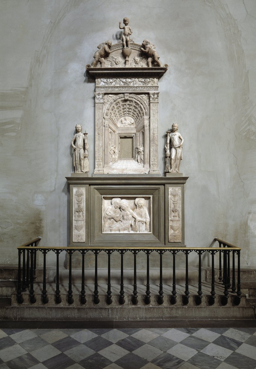 Marble Tabernacle by Desiderio da Settignano by Desiderio da Settignano