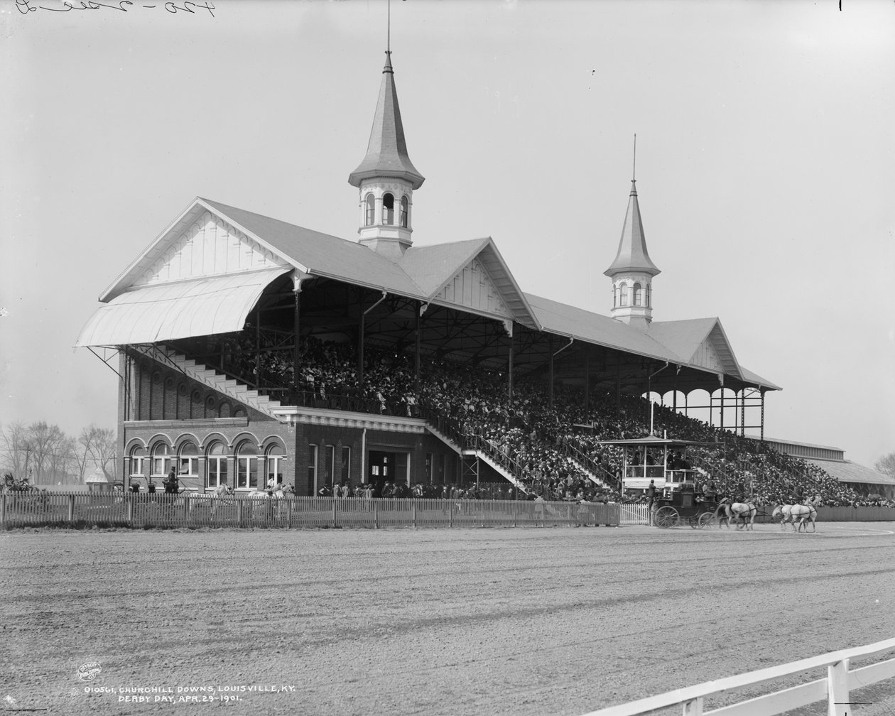 Churchill Downs, Louisville, Kentucky, Derby Day by Detroit Publishing Co.