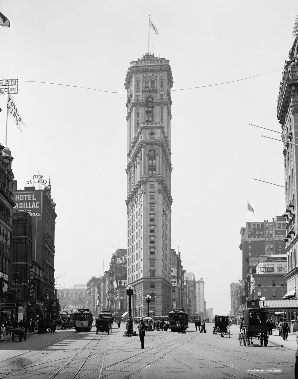 Times Building, New York, N.Y., c.1908 by Detroit Publishing Co.