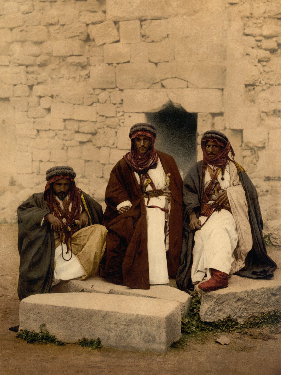 Bedouins of the Jordan District, Holy Land by Detroit Photographic Co.