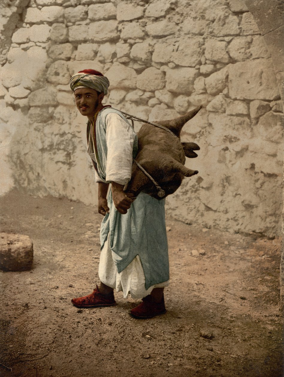 Water carrier of Jerusalem, Holy Land by Detroit Photographic Co.