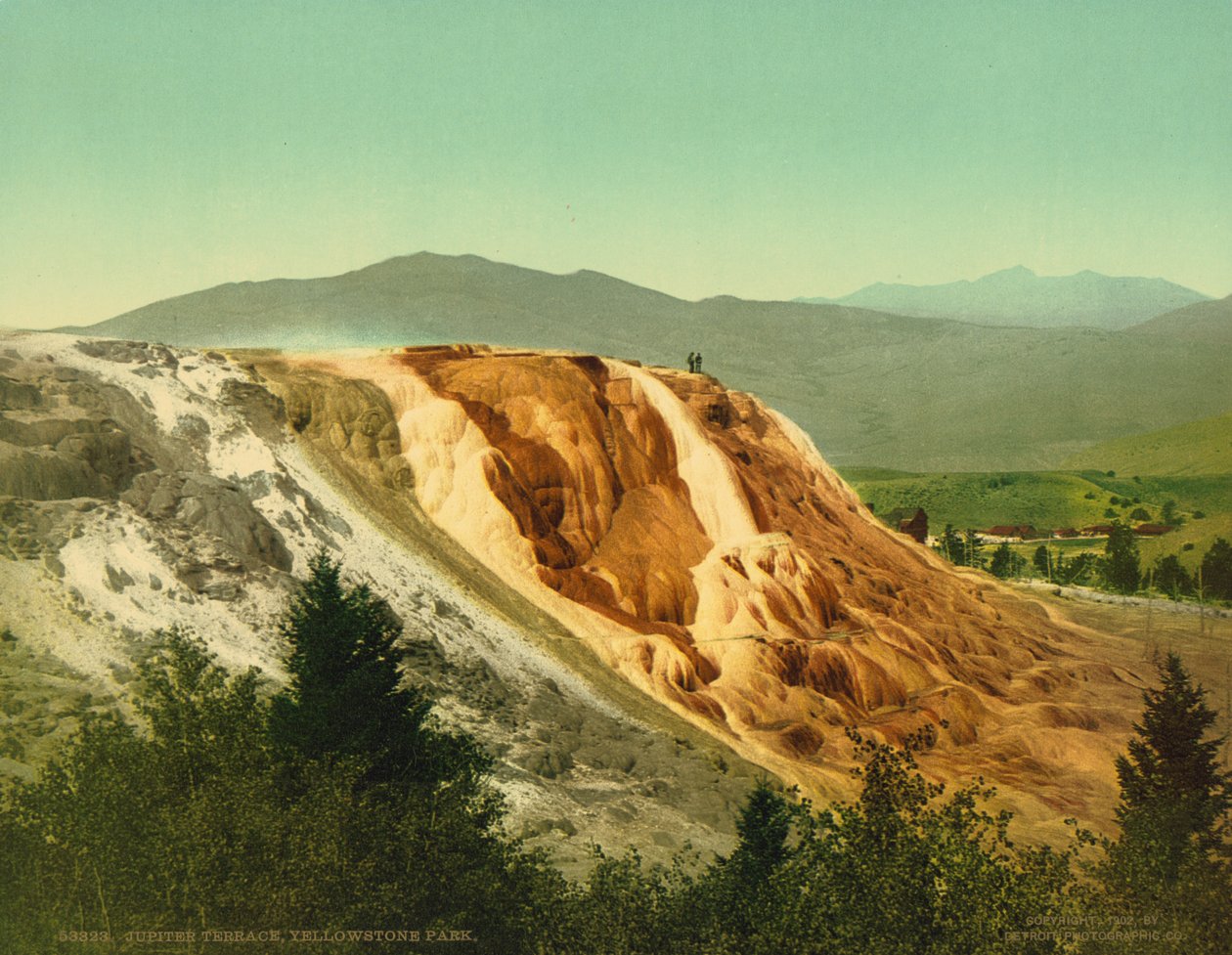 Jupiter Terrace, Yellowstone Park