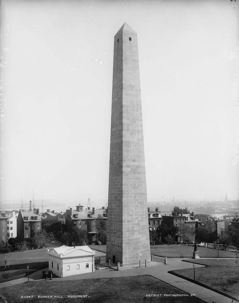 Bunker Hill Monument, Charlestown, Massachusetts, c.1890-99 by Detroit Publishing Co.