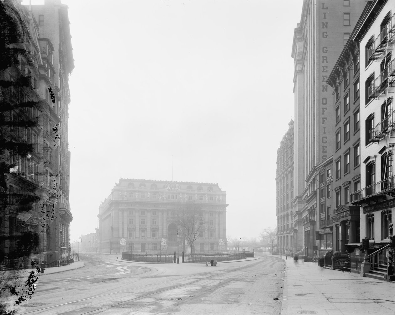 Custom House and Bowling Green, New York, N.Y. by Detroit Publishing Co.