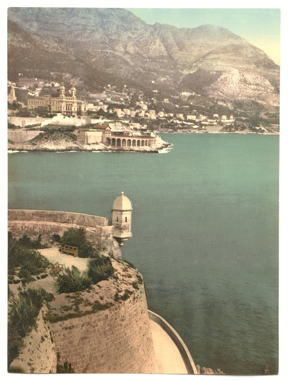 Monte Carlo from Fort Antoine, Riviera, Monaco by Detroit Publishing Co.