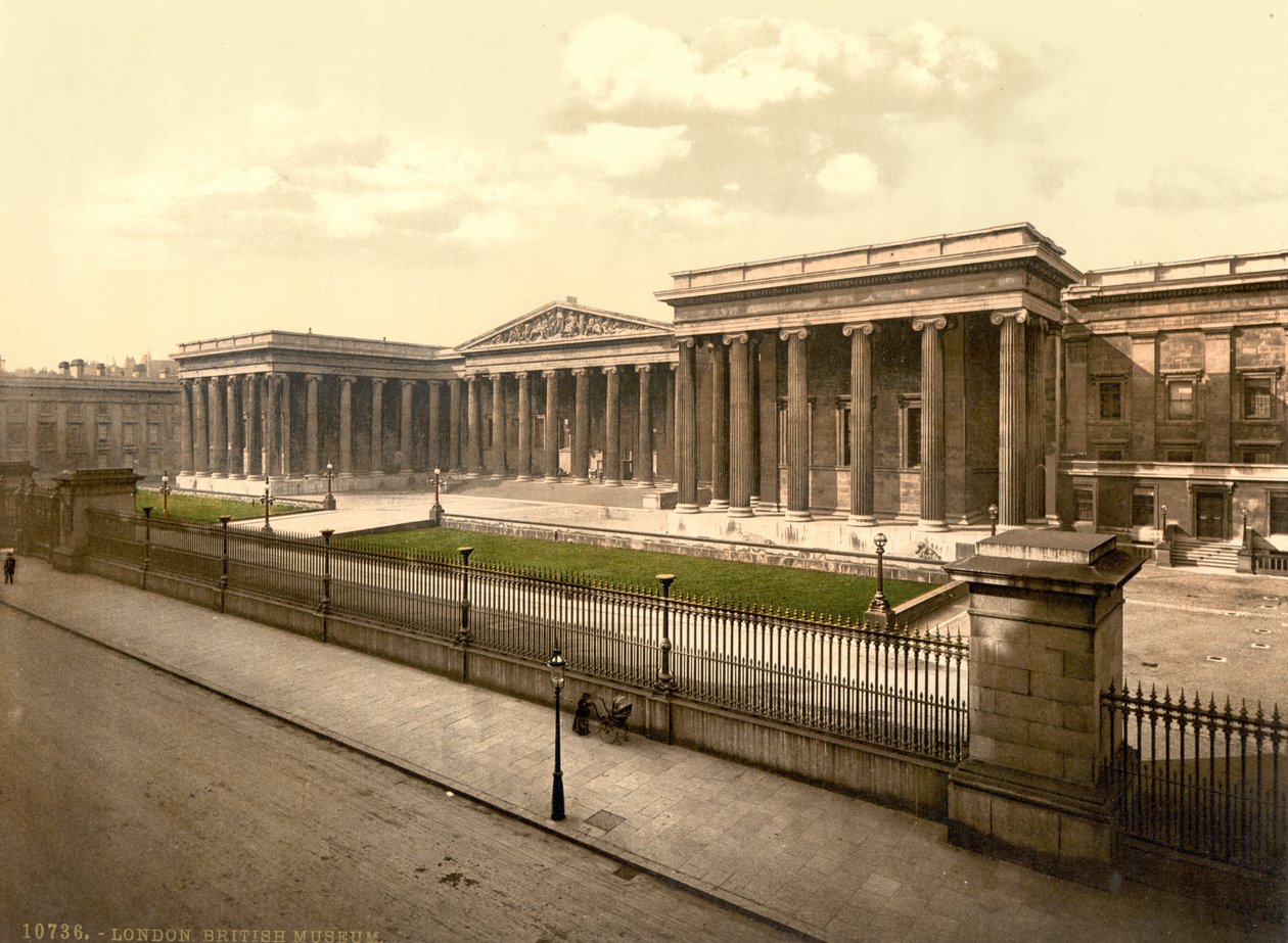British Museum, London, c.1890-1900 by Detroit Publishing Co.