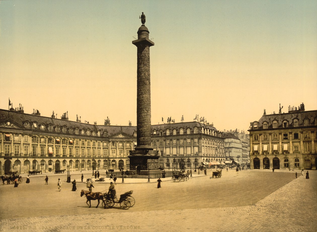 Place Vendome, Paris, c.1900 by Detroit Publishing Co.