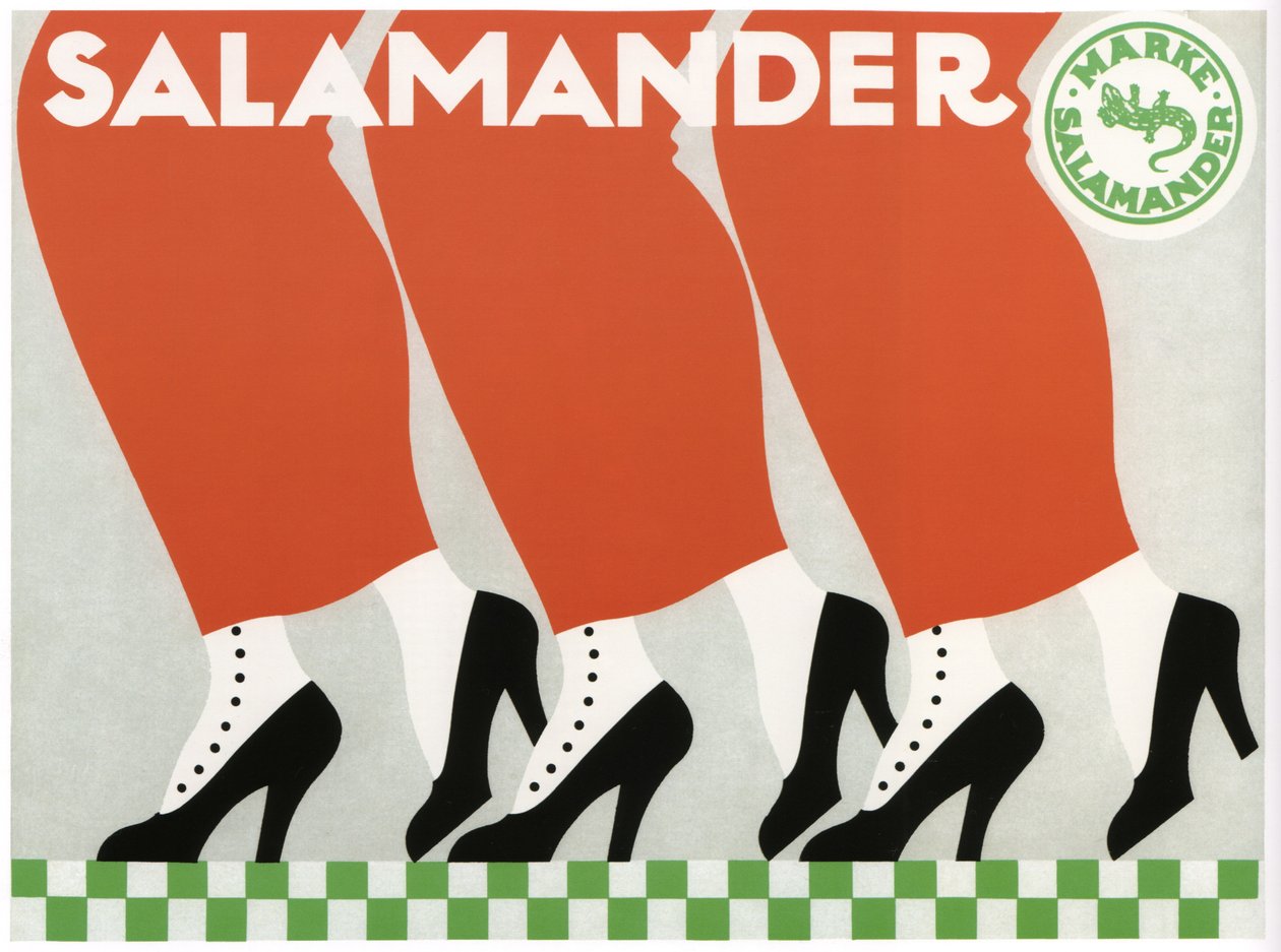 Salamander Shoes, 1912 by Deutsch