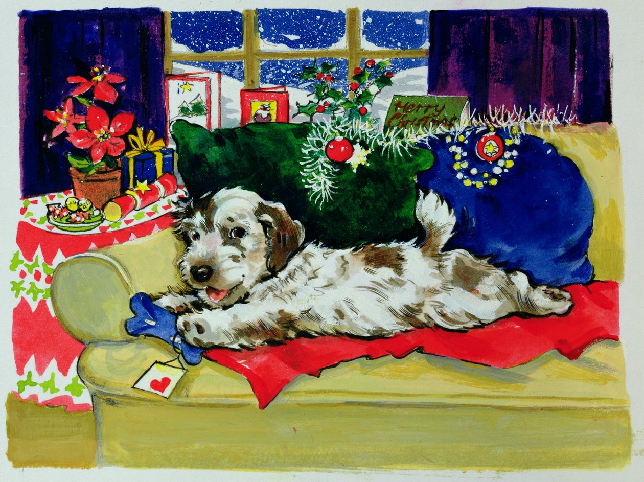A Bone for Christmas by Diane Matthes