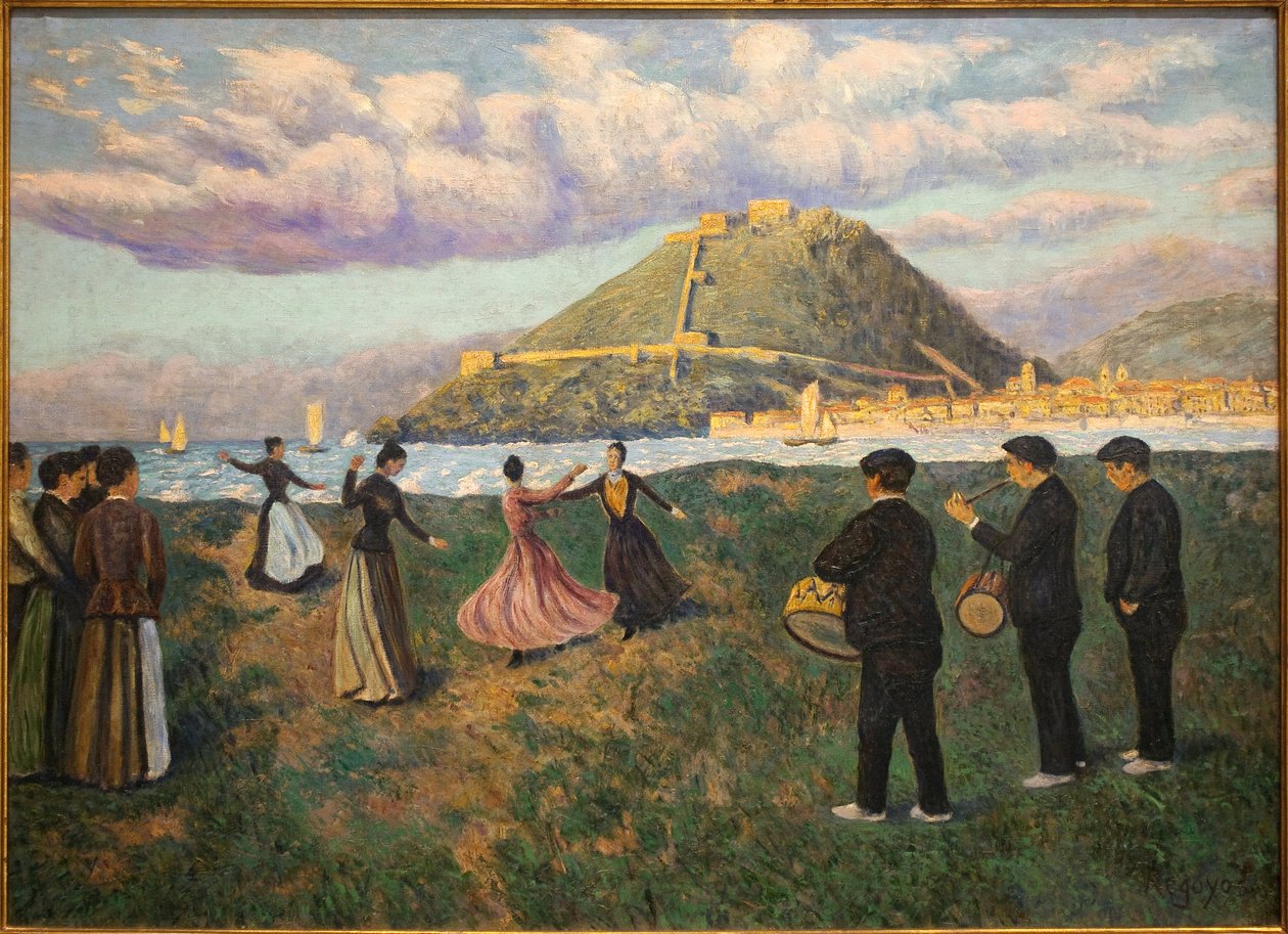 Basque Fete by Diario or Dario de Regoyos y Valdes