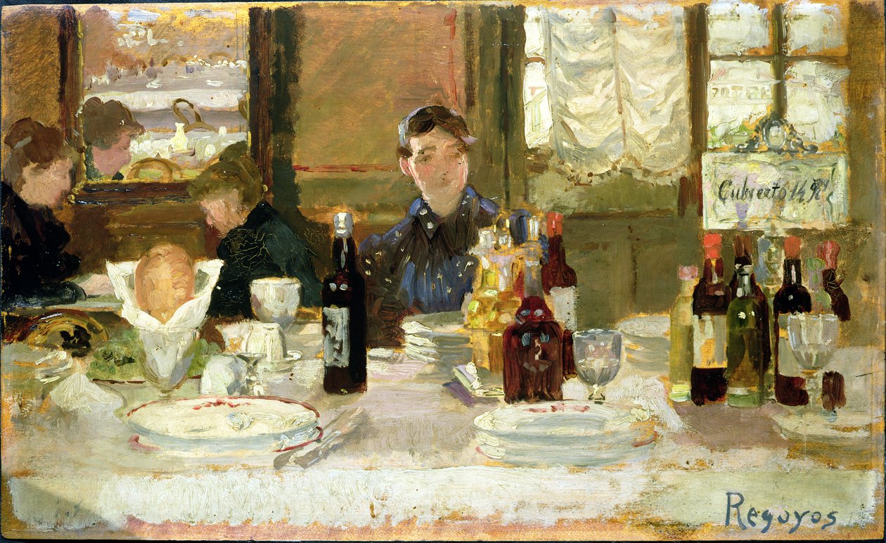 Cafe Bar by Diario or Dario de Regoyos y Valdes