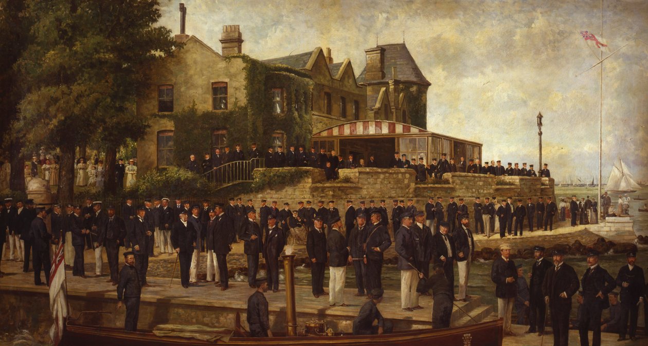 Composite Portrait of Members of the Royal Yacht Squadron, 1895 by Dickinson and Foster