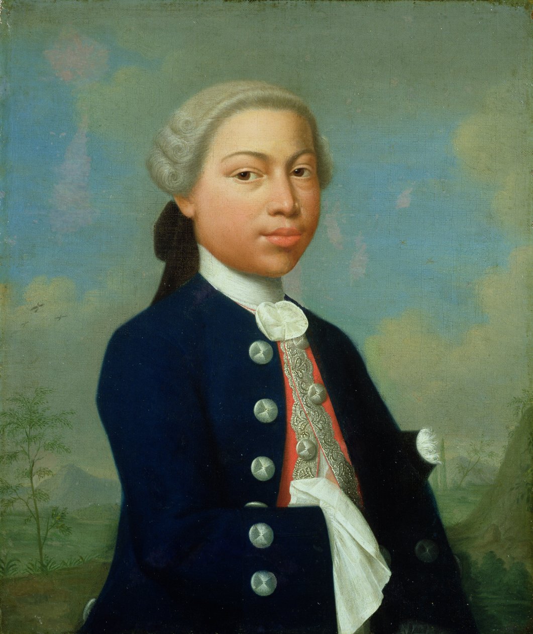 Portrait of a Young North African Moor by Diderick Herman Cuypers