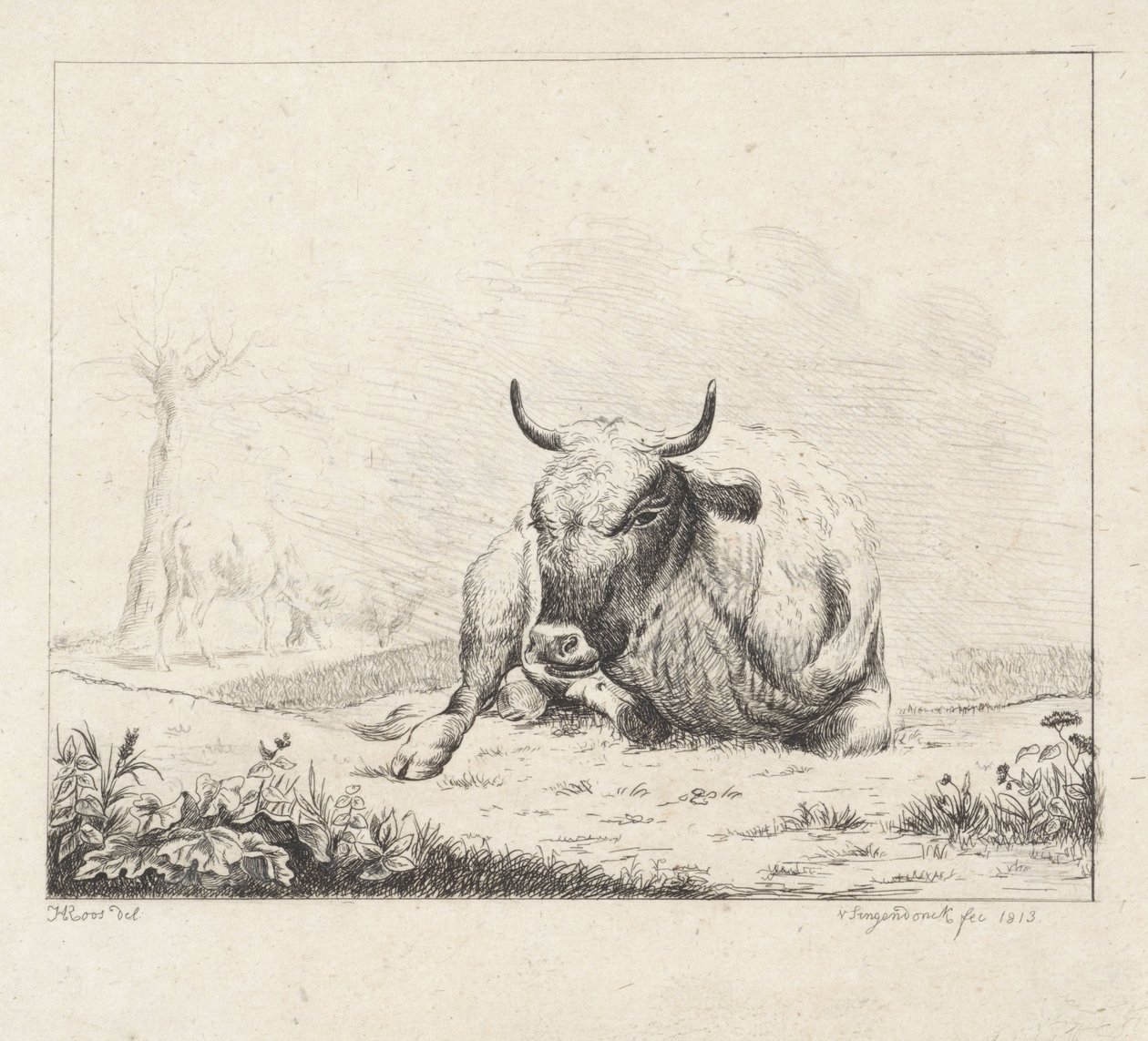 Lying Cow by Diederik Jan Singendonck