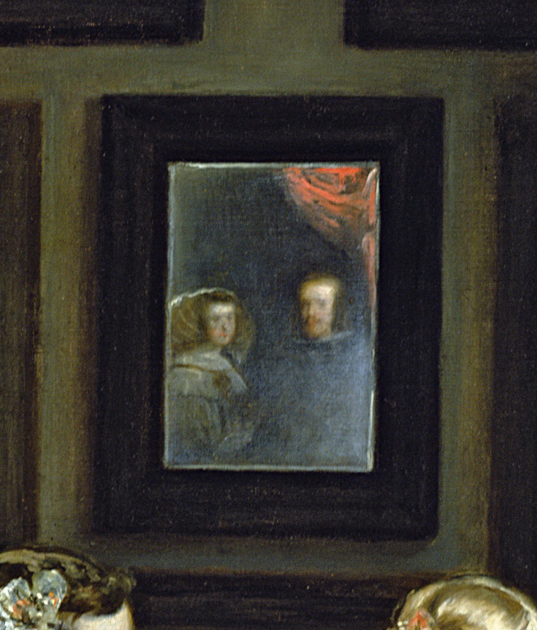 Las Meninas or The Family of Philip IV (detail) by Diego Velázquez