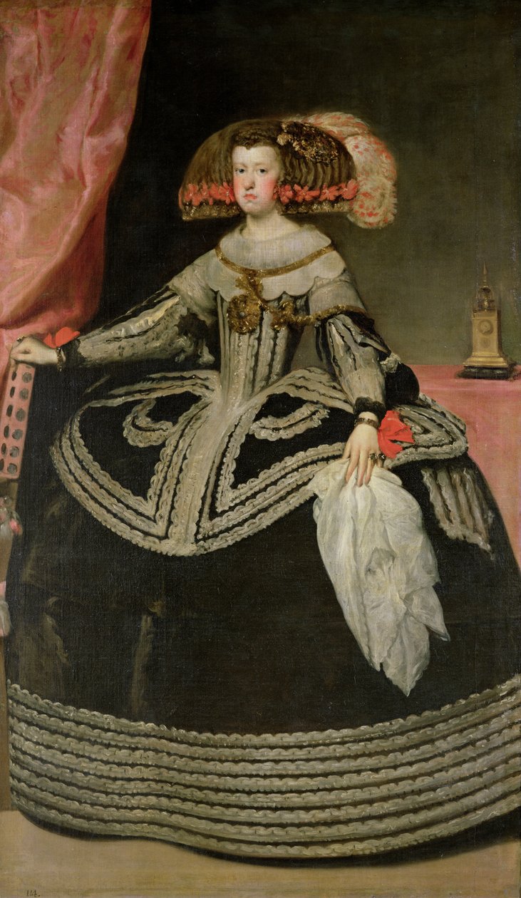 Queen Maria Anna of Austria by Diego Velázquez