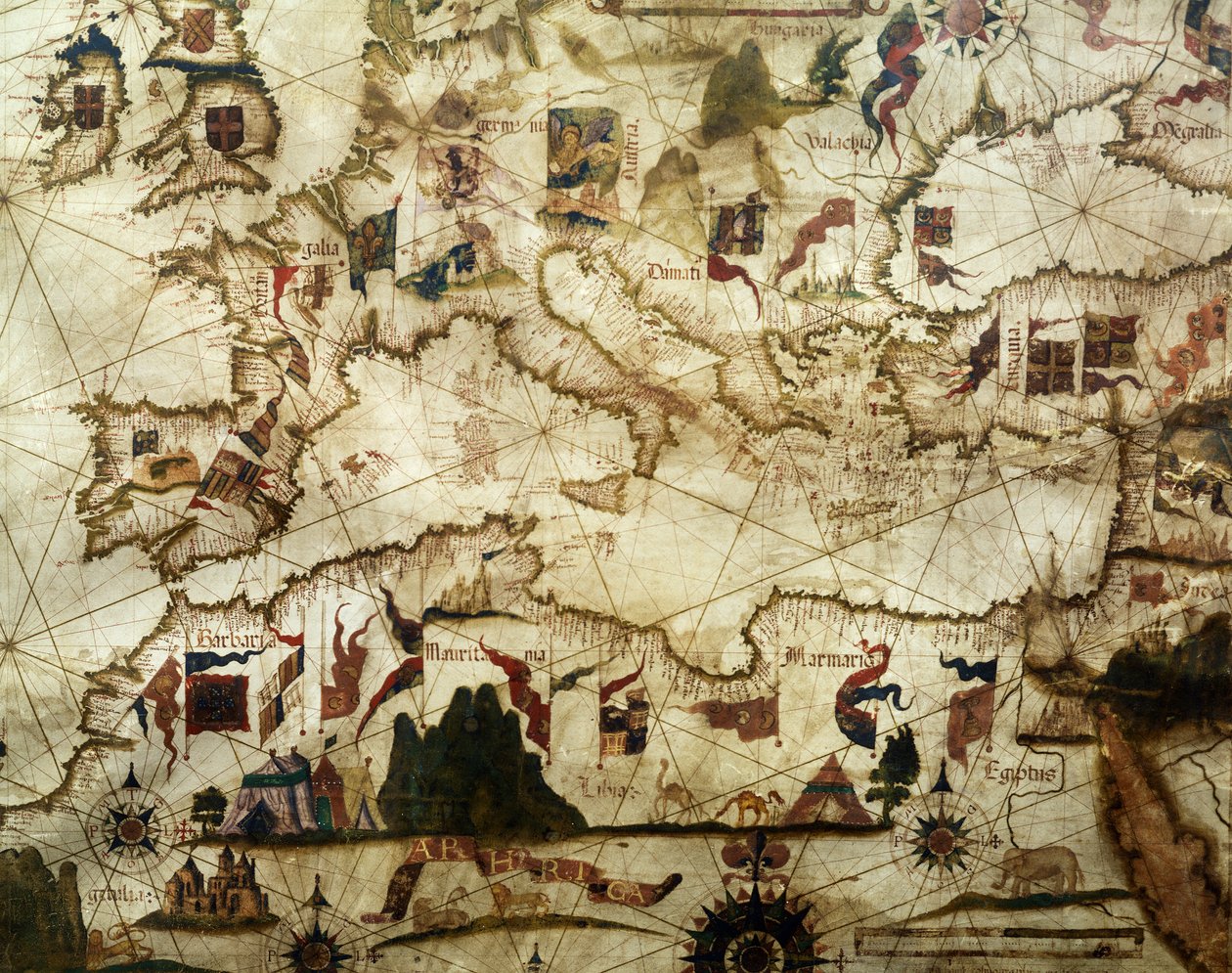 Coasts of Europe and North Africa by Diego Homen