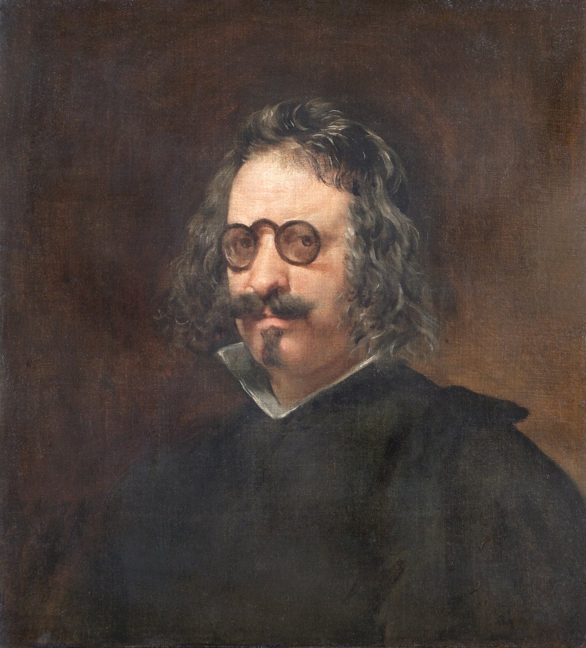 Francisco Gomez de Quevedo y Villegas by Diego Rodriguez de Silva (studio of) Velazquez