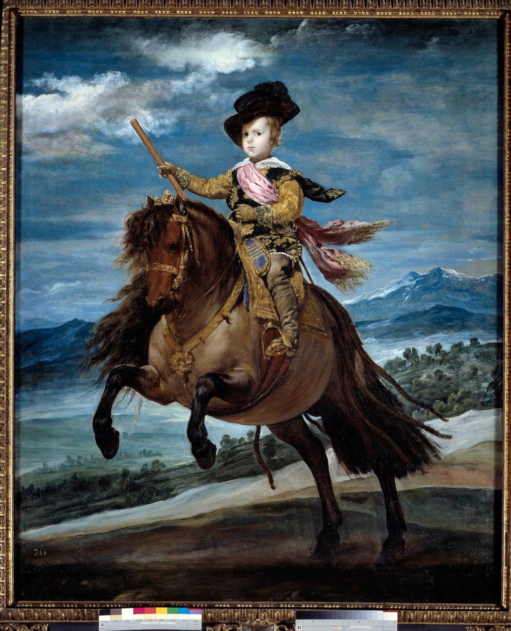 Equestrian Portrait of Prince Baltasar Carlos by Diego Velázquez