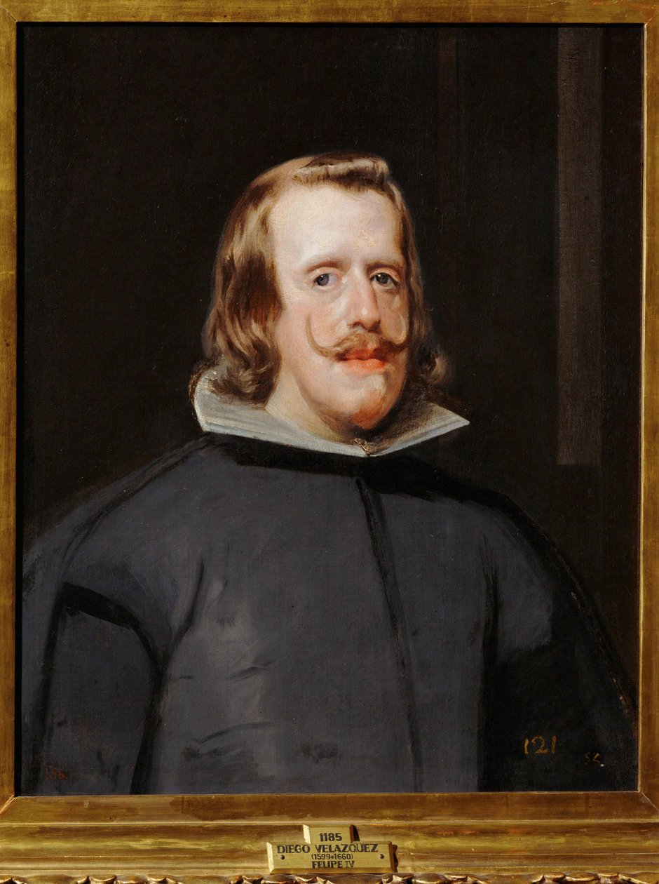 King Felipe IV of Spain by Diego Rodriguez de Silva y Velazquez