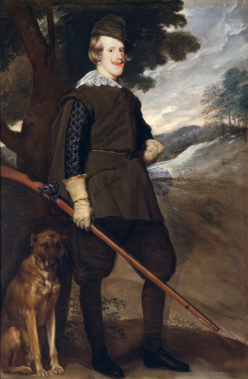 Philip IV in Hunting Costume by Diego Velázquez