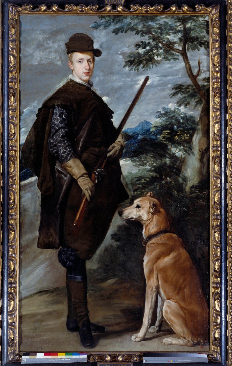 Portrait of Cardinal-Infante Ferdinand of Austria in a Hunting Suit by Diego Velázquez