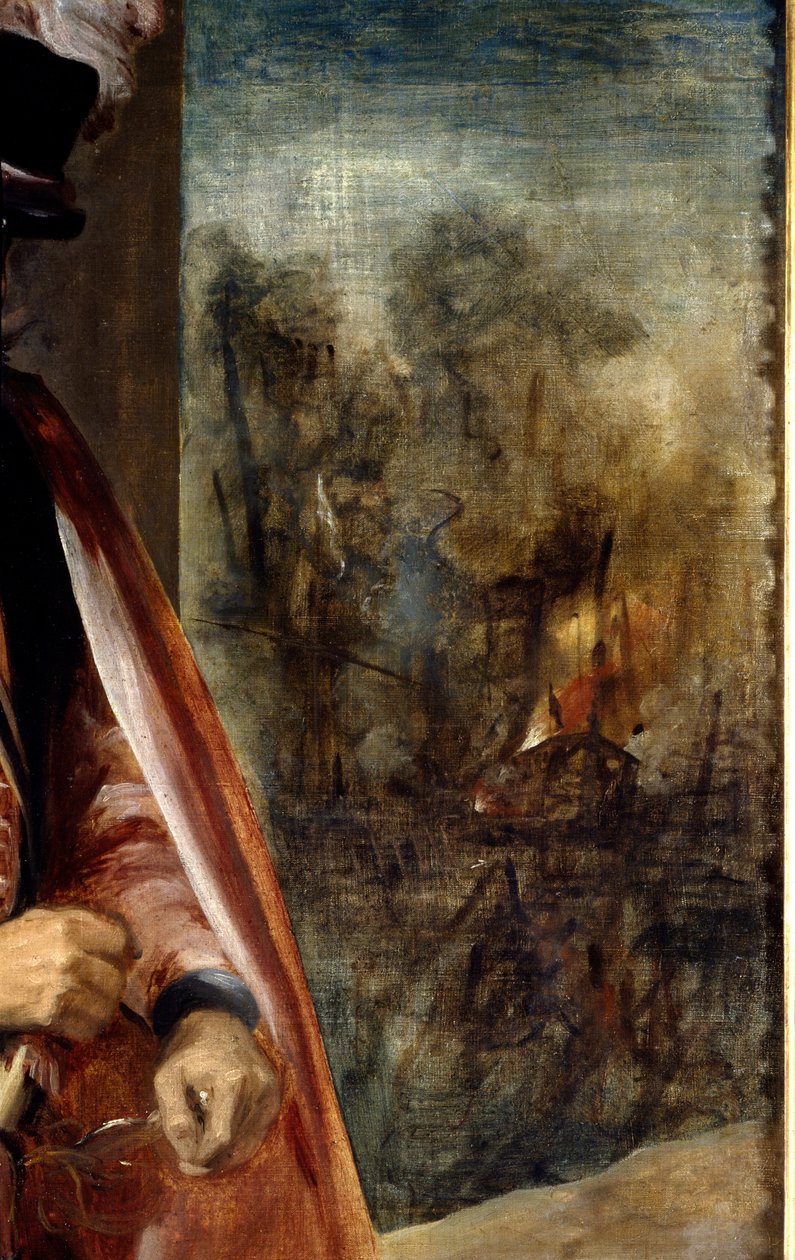 Portrait of a Jester Known as Don Juan of Austria (detail) by Diego Velázquez