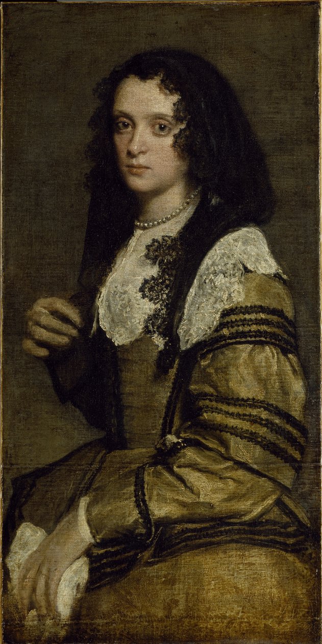 Portrait of a young lady by Diego Velázquez