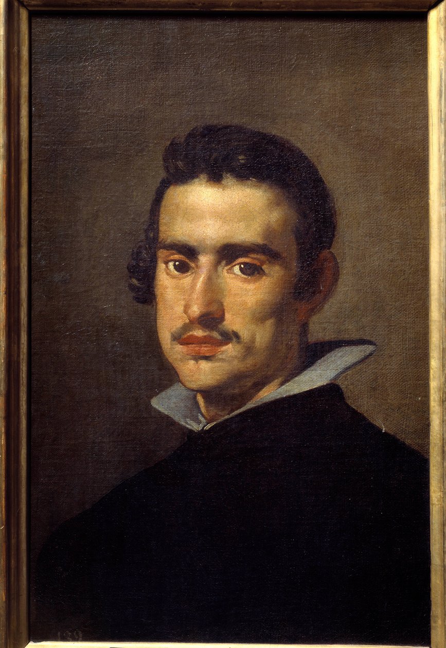 Portrait of a young man (presumed self-portrait) by Diego Velázquez