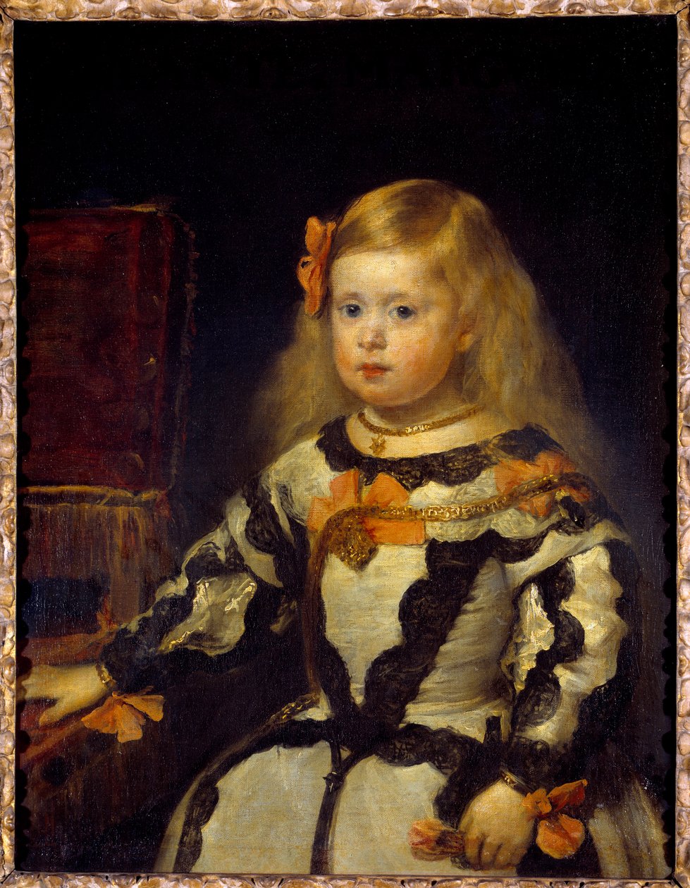 Portrait of the Infanta Maria Margarita, Daughter of Philip IV by Diego Velázquez