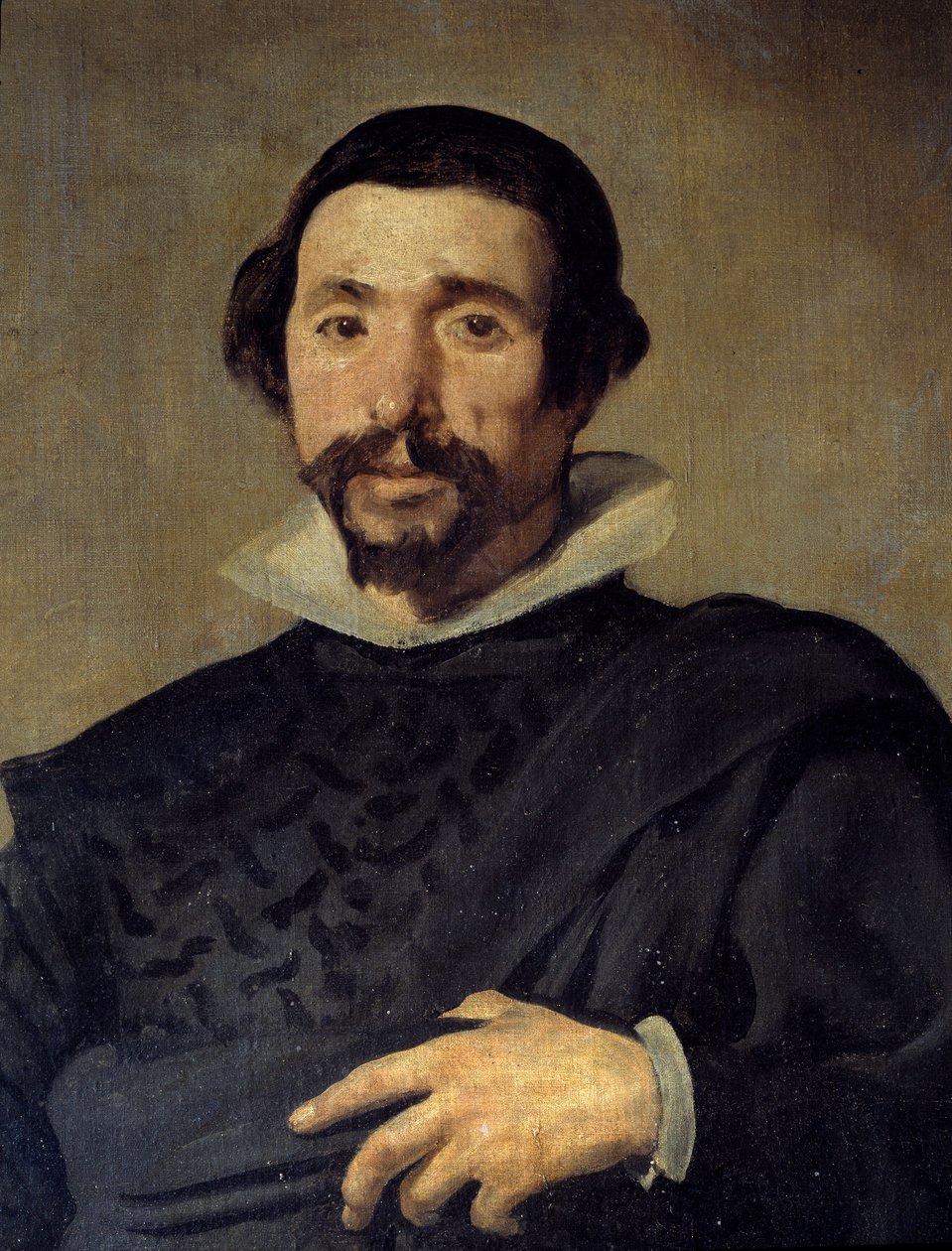 Portrait of the Jester Pablo of Valladolid (detail) by Diego Velázquez