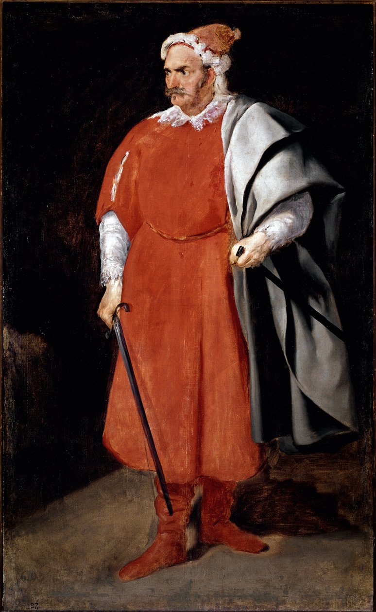 The Jester Barbarroja by Diego Velázquez