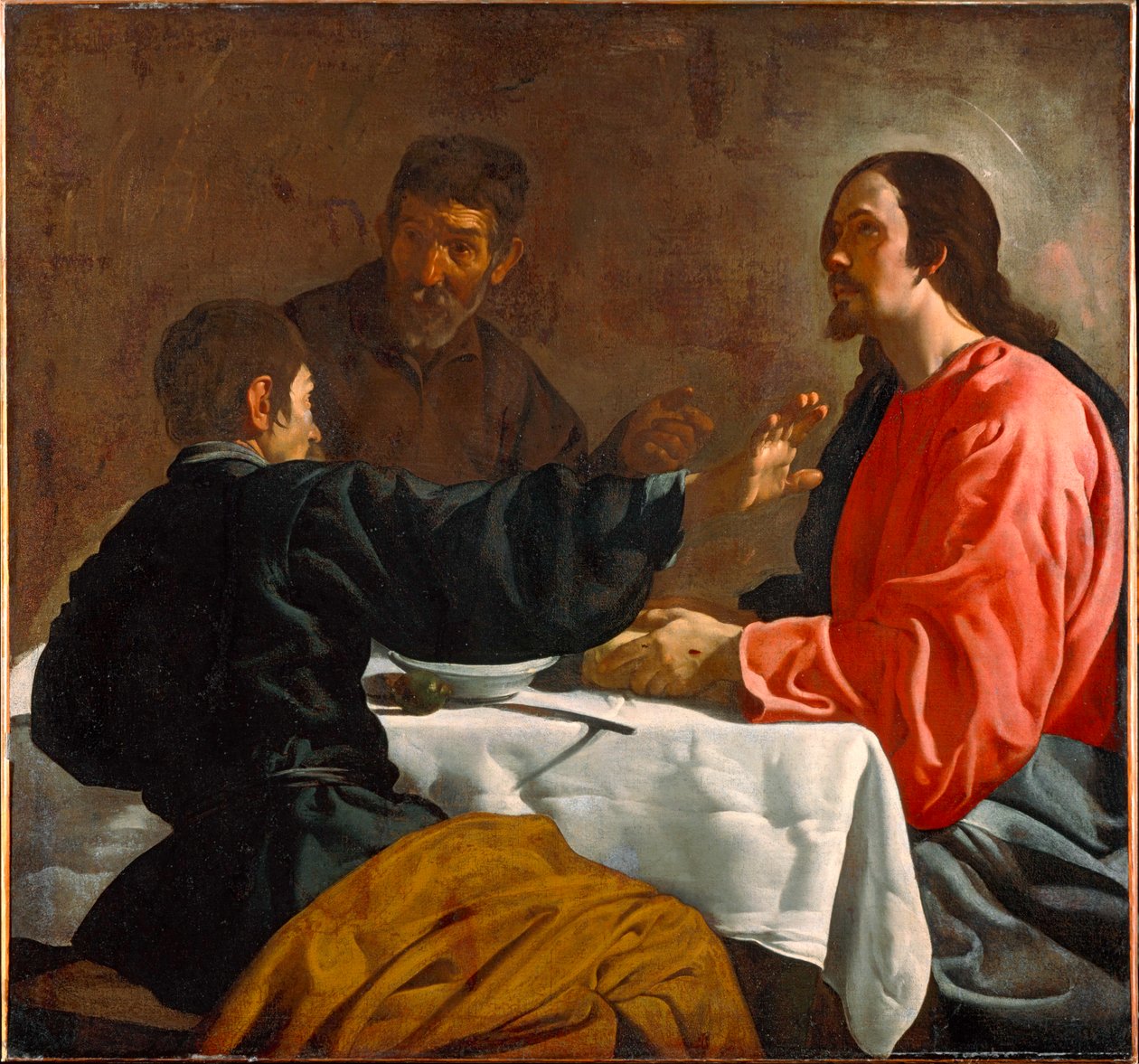 The Supper at Emmaus by Diego Rodriguez de Silva y Velazquez