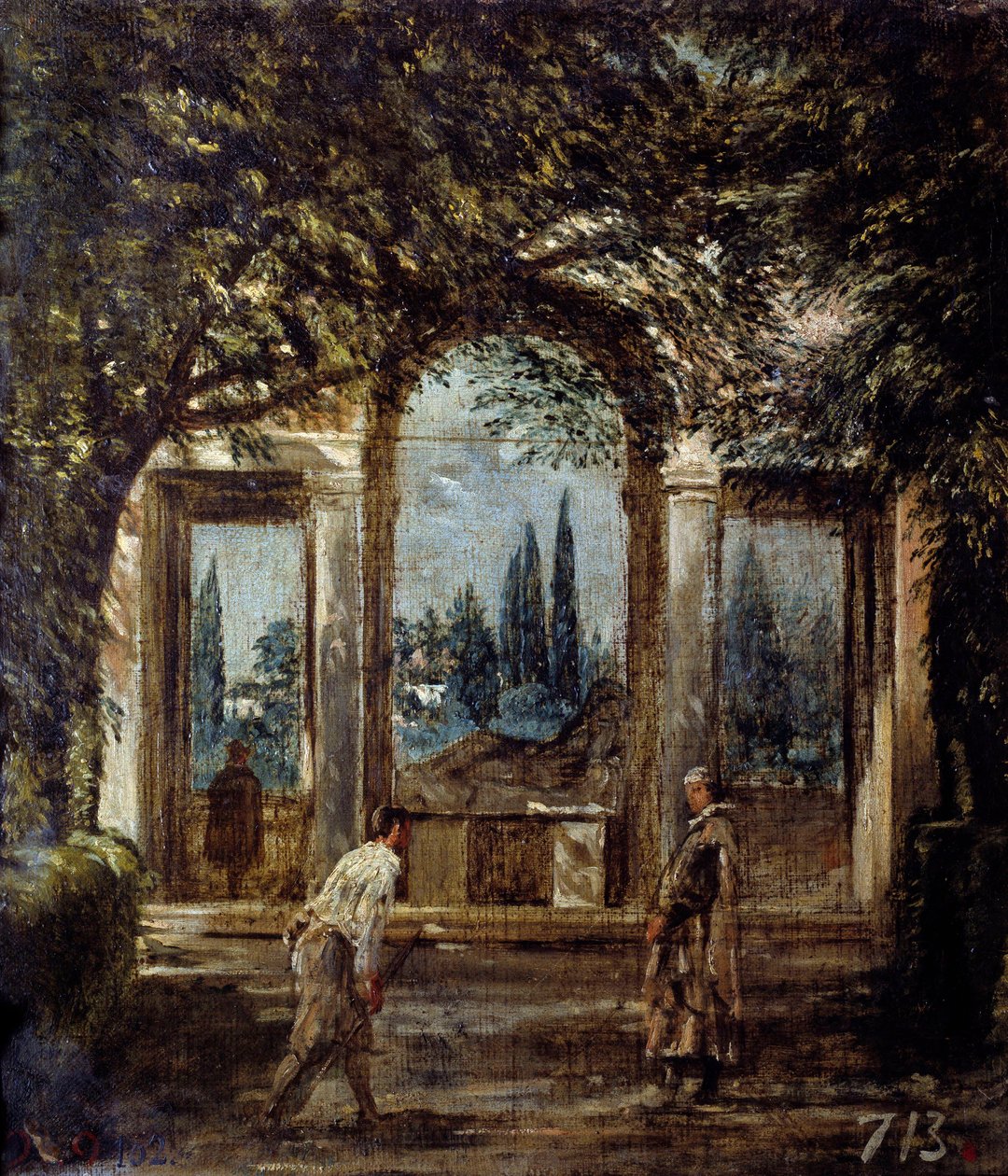 Villa Medicis in Rome, Pavilion Cleopatre or 