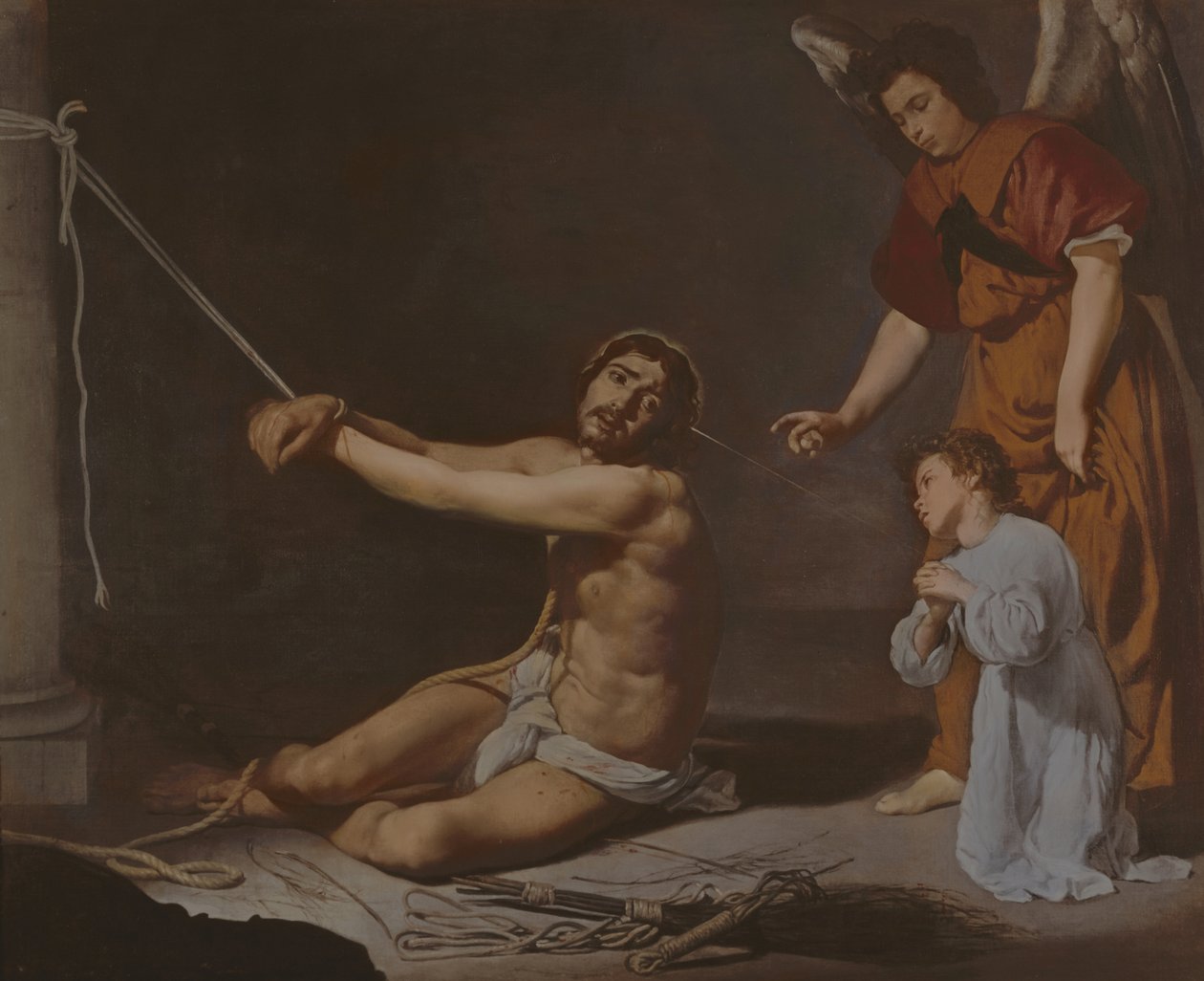 Christ After the Flagellation Contemplated by the Christian Soul, c.1628-9 by Diego Velázquez