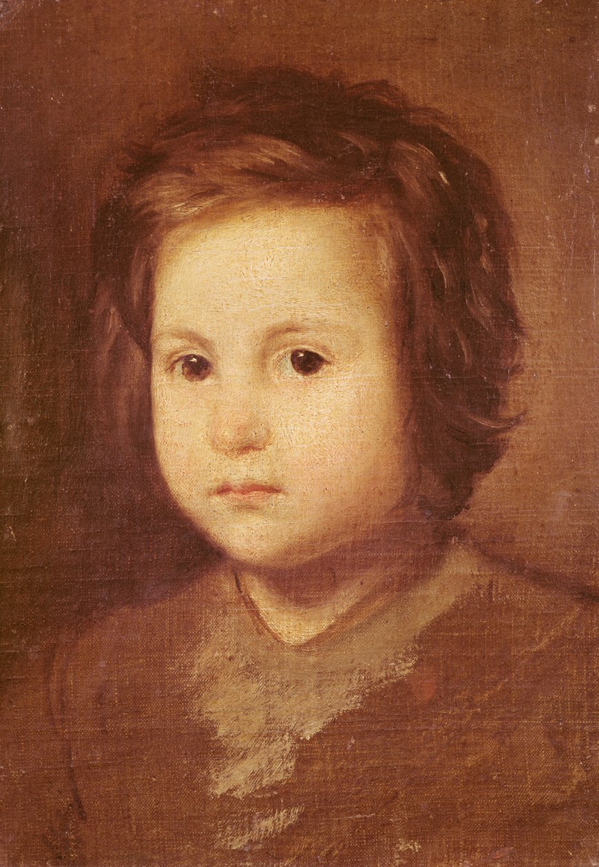 Head of a Child by Diego Velázquez