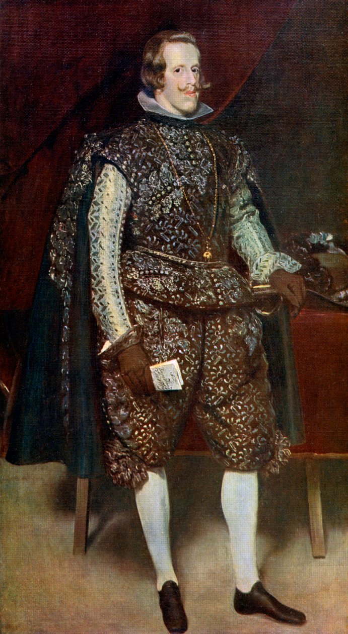 Philip IV of Spain in Brown and Silver, c1631-1632, 1912 by Diego Velázquez