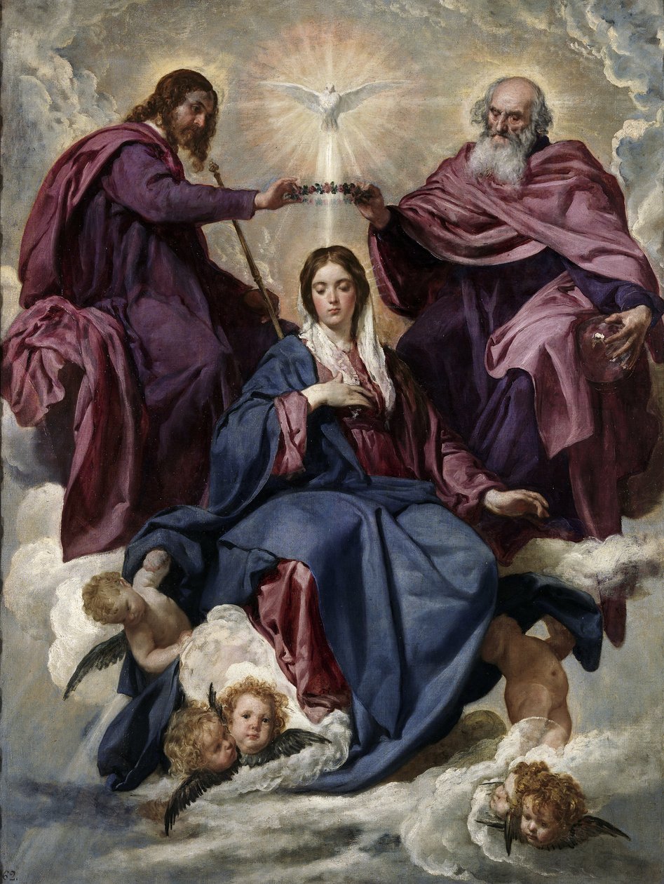 The Coronation of the Virgin, 1635-1636 by Diego Velázquez