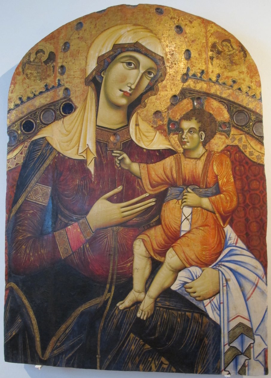 Madonna and Child by Dietisalvi di Speme