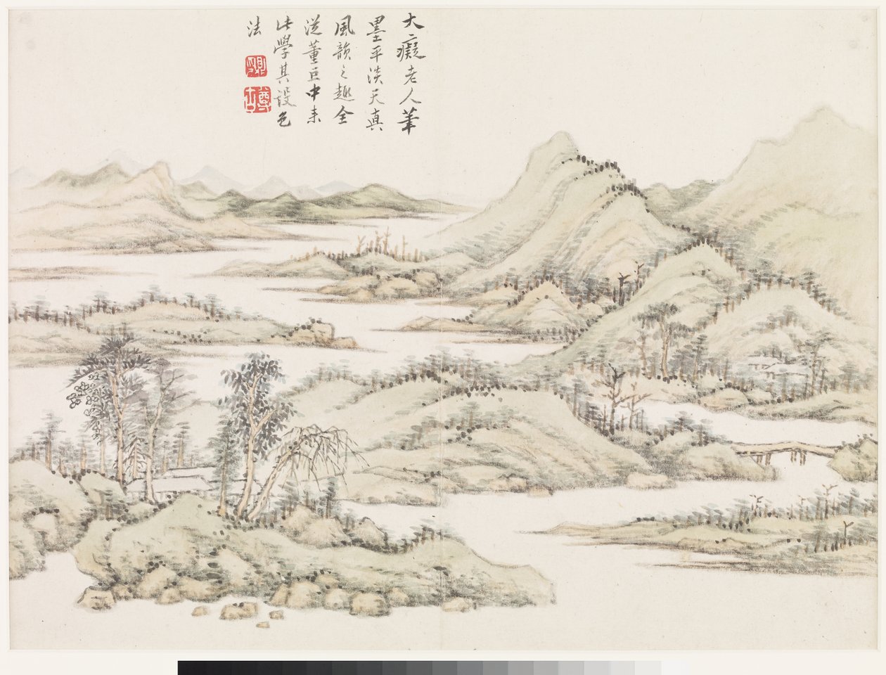 Landscapes After Past Masters by Ding Huang