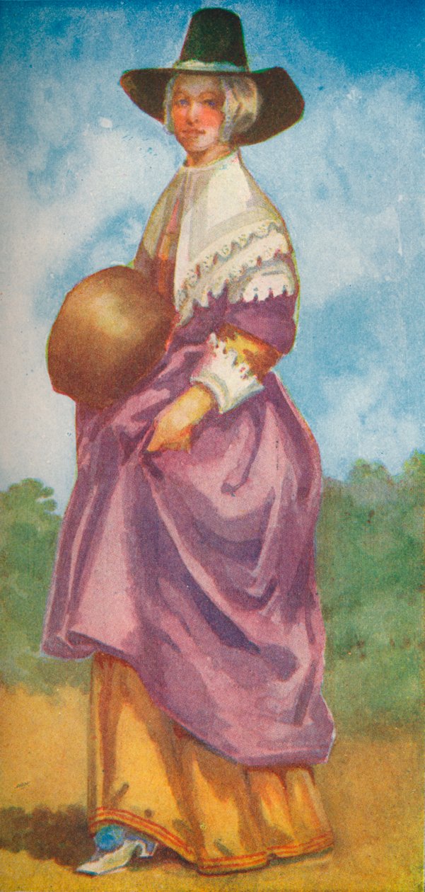 A Woman of the Time of Cromwells, 1907 by Dion Clayton Calthrop
