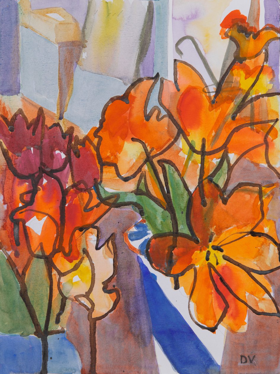 Tulips by Dione Verulam