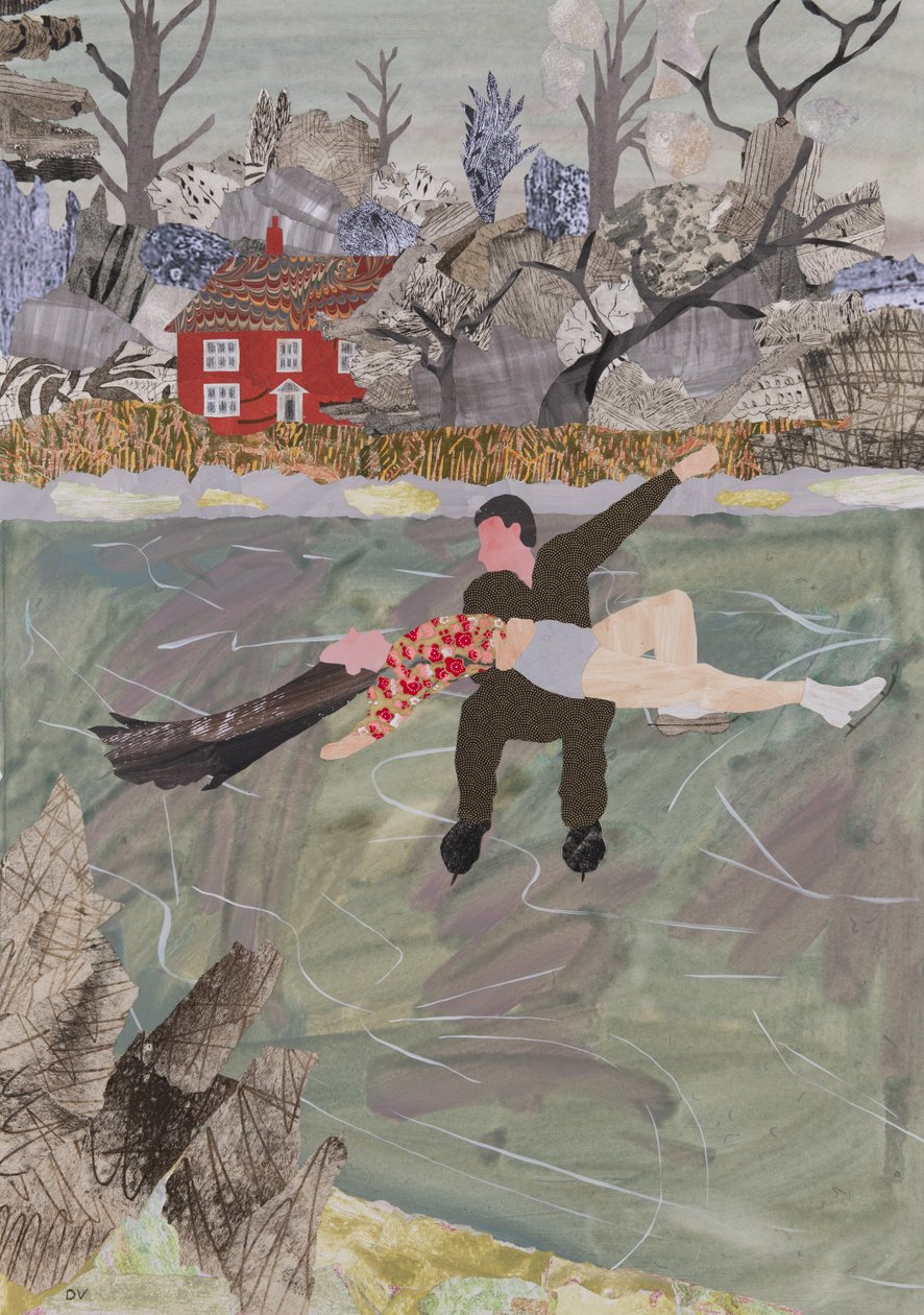 Wild Skating, 2023 by Dione Verulam