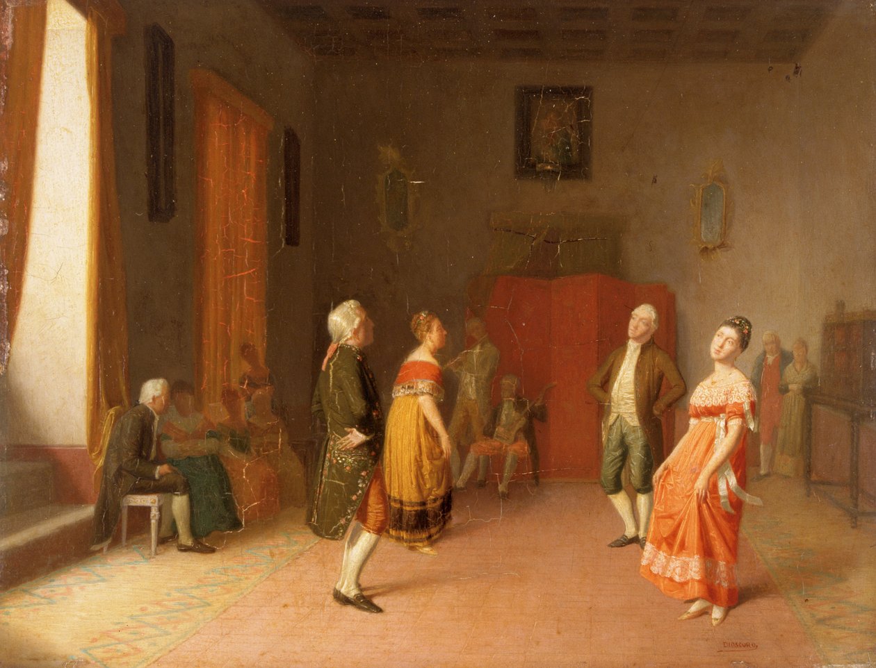 The Dance by Dioscoro Teofilo Puebla Tolin